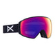 Anon M4S Toric MFI Low Bridge Ski Goggles-Black / Perceive Red Lens + Perceive Burst Spare Lens-aussieskier.com