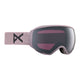 Anon WM1 MFI Womens Low Bridge Fit Ski Goggles-Elderberry / Perceive Onyx Lens + Perceive Violet Spare Lens-aussieskier.com