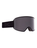 Anon WM3 MFI Womens Ski Goggles-Smoke / Perceive Onyx Lens + Perceive Violet Spare Lens-aussieskier.com