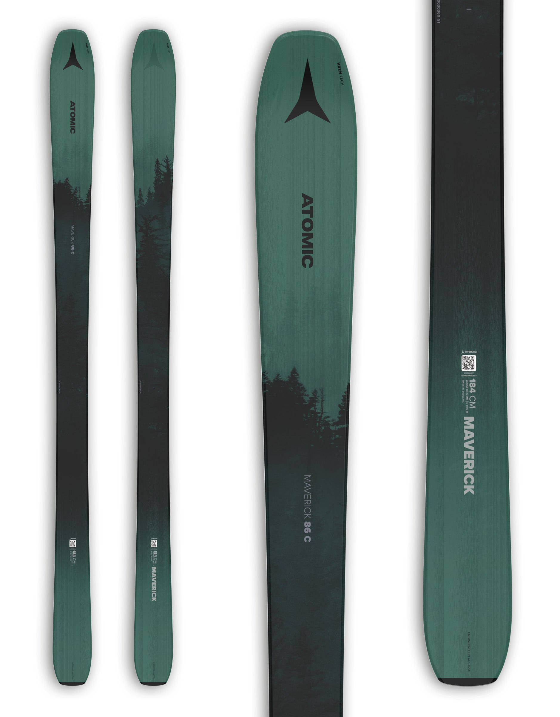 スーパーセール期間限定 Atomic Maverick 86C Skis 2025 - Precision Performance スキー