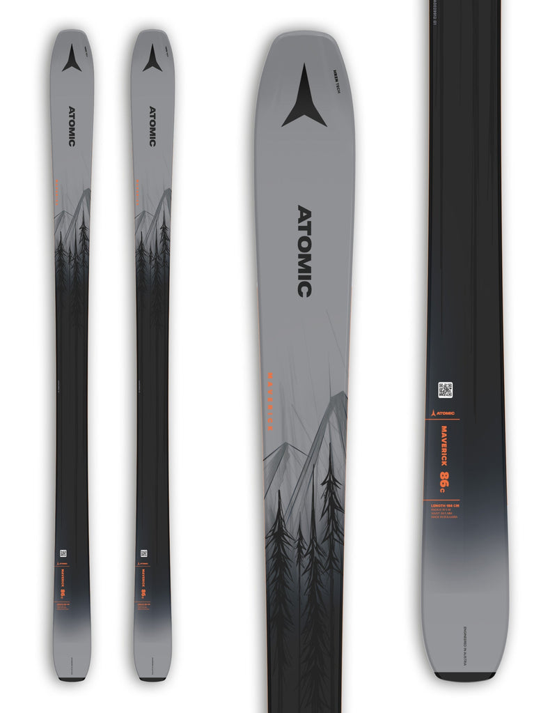 Atomic Maverick 88 Ti Skis 2024-aussieskier.com