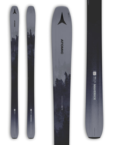 Atomic Maverick 88 Ti Skis 2025-aussieskier.com