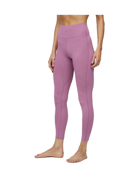 Le Bent Core 260 Midweight Bottom Womens Base Layer-Small-Flowering Gum-aussieskier.com