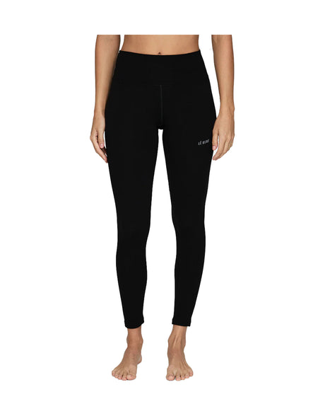 Le Bent 260 Midweight Bottom Womens Base Layer-Small-Black-aussieskier.com