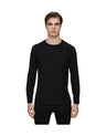 Le Bent Core 200 Mens Crew Base Layer-Small-Black-aussieskier.com