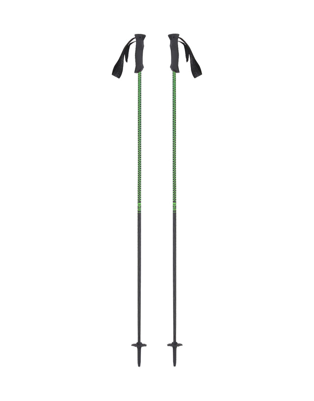 Black Crows Stans Carbon Ski Poles-110-Black / Green-aussieskier.com