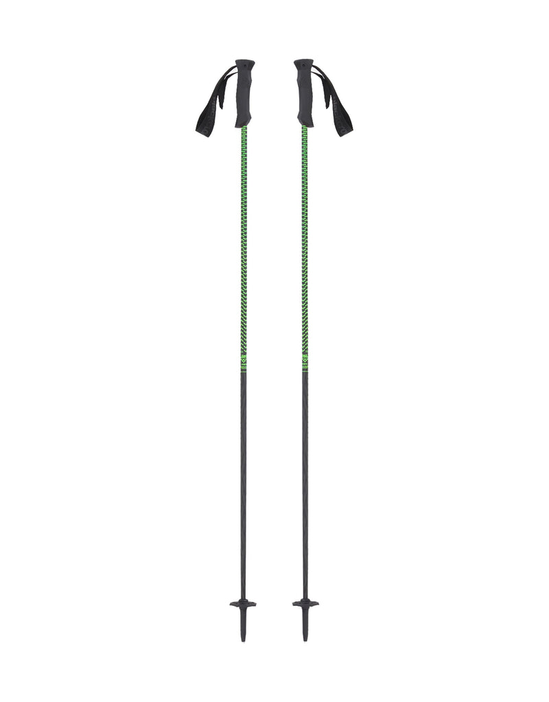 Black Crows Stans Carbon Ski Poles-110-Black / Green-aussieskier.com