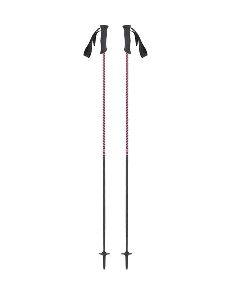 Black Crows Stans Carbon Ski Poles-110-Black / Pink-aussieskier.com