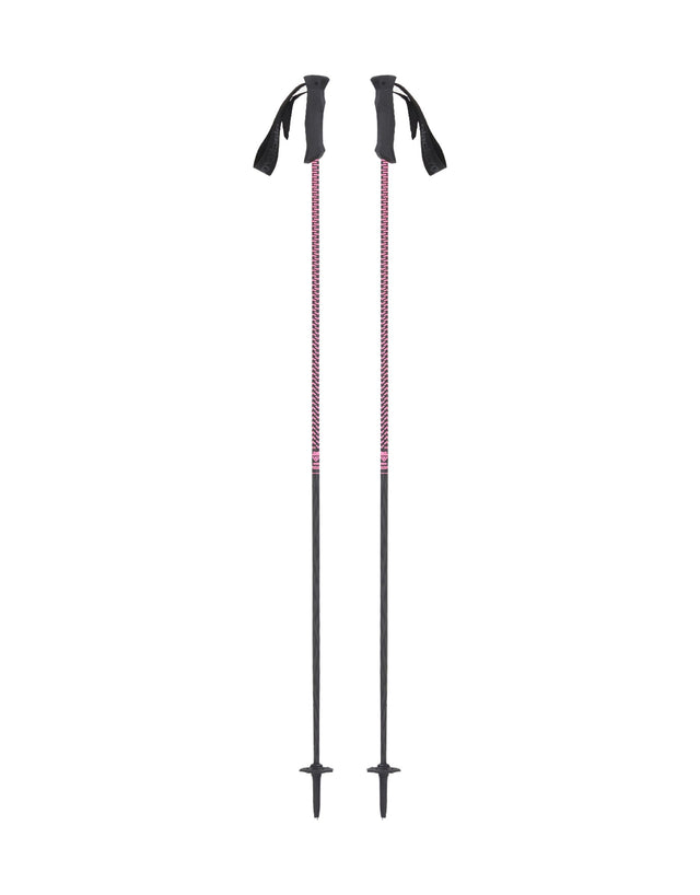 Black Crows Stans Carbon Ski Poles-110-Black / Pink-aussieskier.com