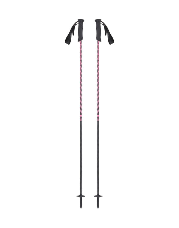 Black Crows Stans Carbon Ski Poles-110-Black / Pink-aussieskier.com