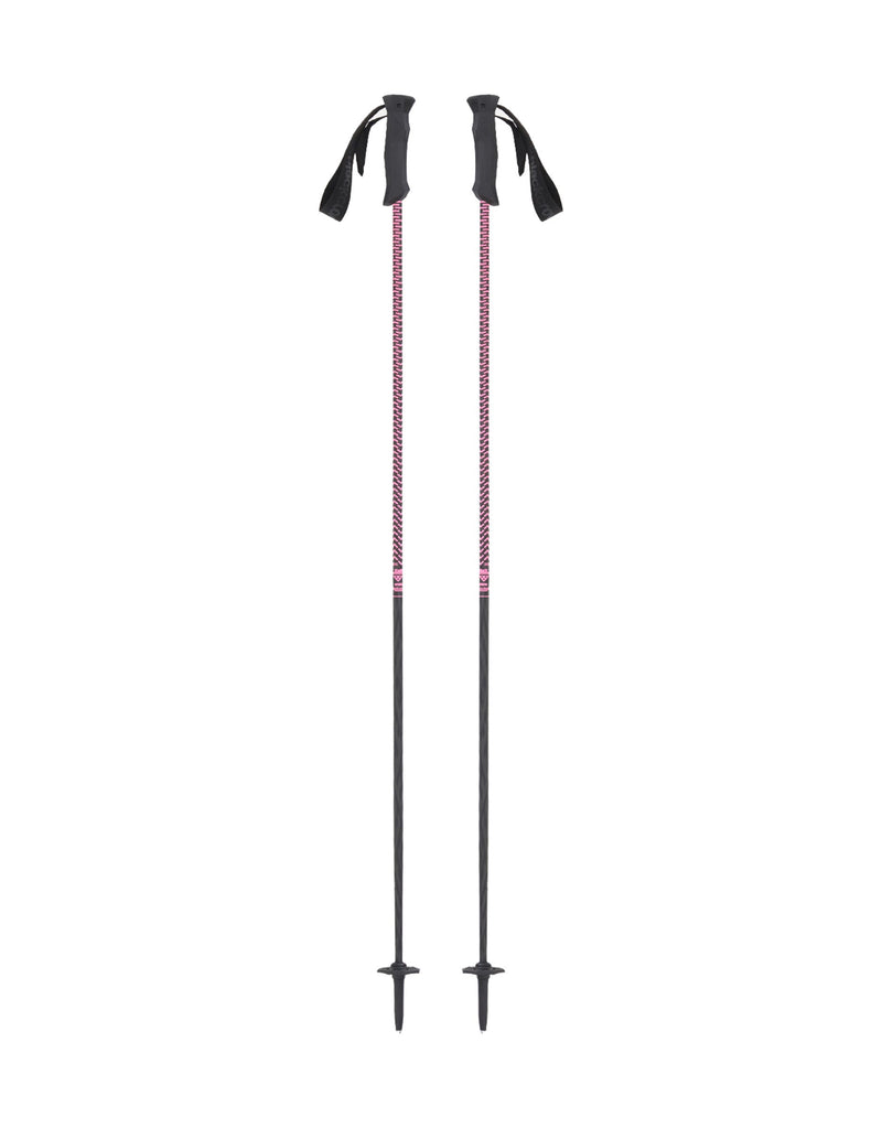 Black Crows Stans Carbon Ski Poles-110-Black / Pink-aussieskier.com