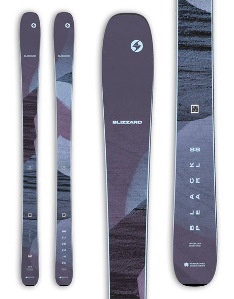 Blizzard Black Pearl 88 Womens Skis 2025-aussieskier.com