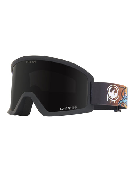 Dragon DX3 L Ski Goggles-Dragons Breath / Lumalens Midnight Lens-aussieskier.com