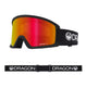 Dragon DX3 L Low Bridge Fit Ski Goggles-Black / Lumalens Red Ion Lens-aussieskier.com