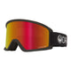 Dragon DX3 Low Bridge Fit Ski Goggles-Black / Lumalens Red Ion Lens-aussieskier.com