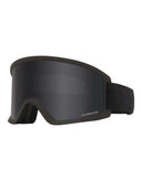 Dragon DX3 Low Bridge Fit Ski Goggles-Blackout / Lumalens Dark Smoke Lens-aussieskier.com