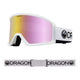 Dragon DX3 Ski Goggles-White / Lumalens Pink Ion Lens-Standard Fit-aussieskier.com