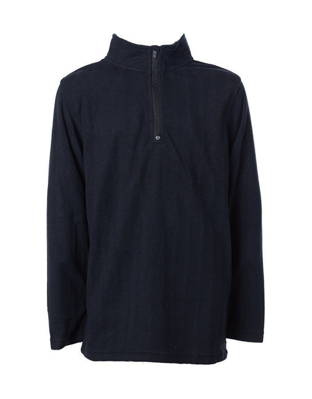 Elude Boys 1/4 Zip Fleece-4-Black-aussieskier.com