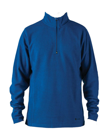 Elude Boys 1/4 Zip Fleece-4-Solidate Blue-aussieskier.com