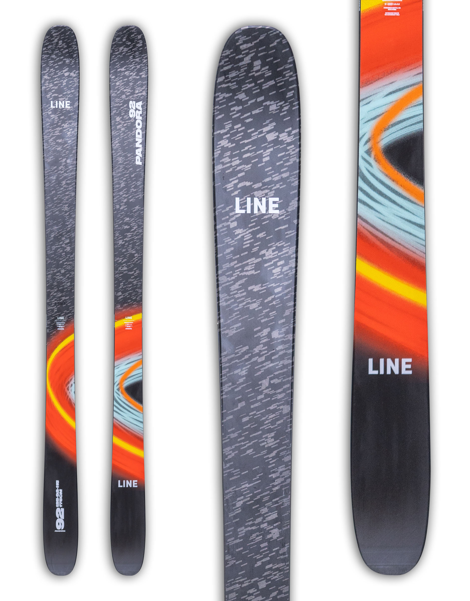 Line Pandora 92 Skis 2026 - Versatility & Control | aussieskier.com