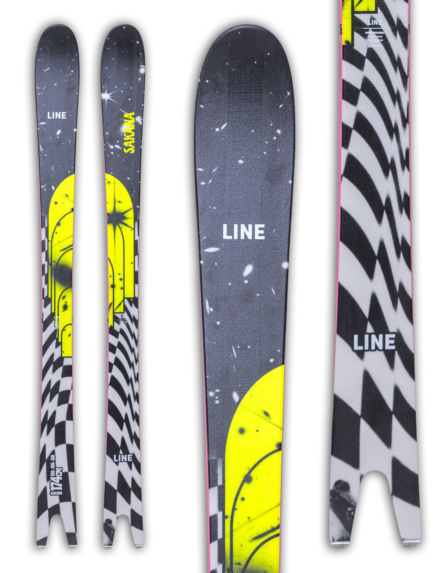 LINE SAKANA 166cm + SHIFT MNC10 + POMOCA