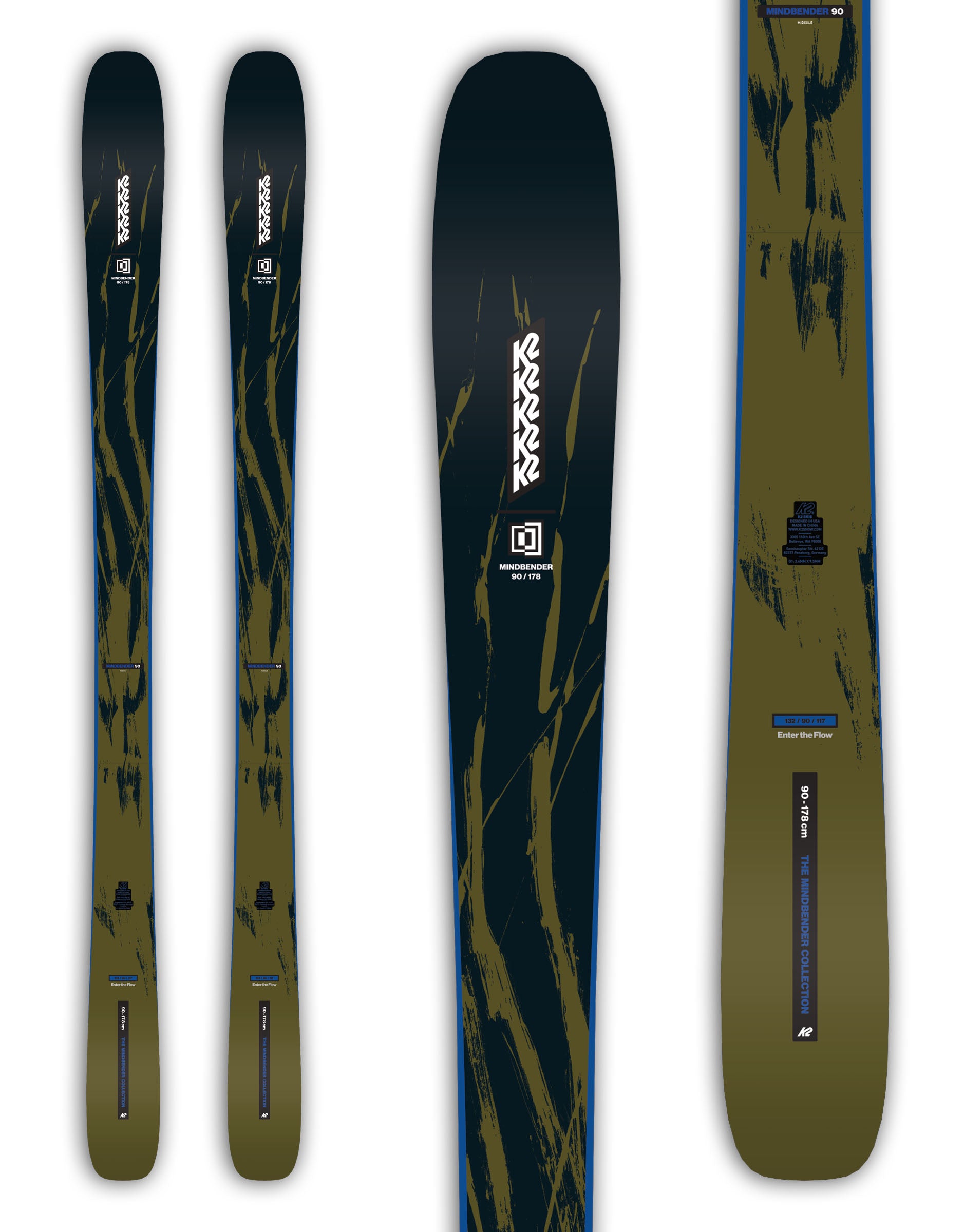 K2 Mindbender 90C Skis 2027 - Versatile Performance | aussieskier.com