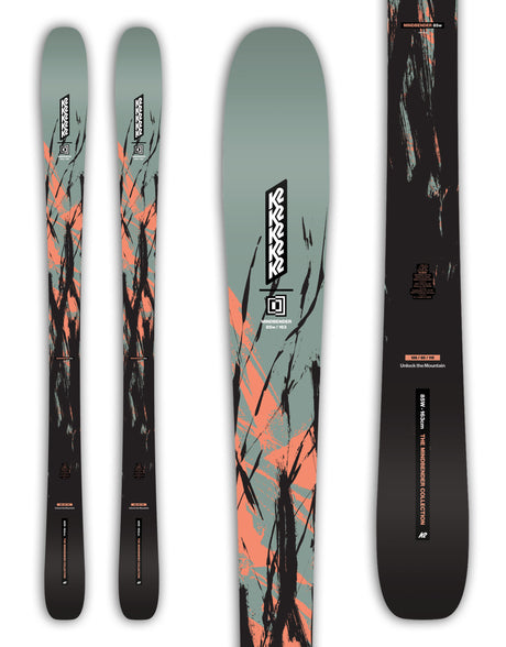 K2 Mindbender 85 Womens Skis + Marker M3 11 Bindings 2027-aussieskier.com