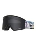 Dragon DXT OTG Ski Goggles-Pow Day / Lumalens Dark Smoke Lens-aussieskier.com