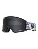 Dragon DXT OTG Ski Goggles-Pow Day / Lumalens Dark Smoke Lens-aussieskier.com