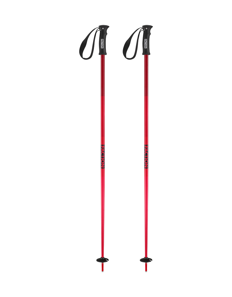Faction Dancer Ski Poles-105-Red-aussieskier.com
