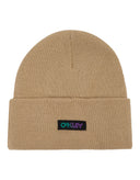 Oakley B1B Gradient Patch Beanie-Pebble-aussieskier.com