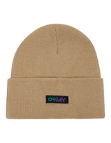 Oakley B1B Gradient Patch Beanie-Pebble-aussieskier.com