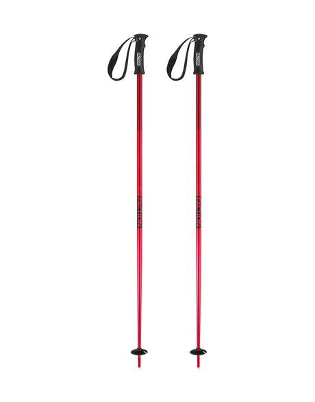 Faction Dancer Ski Poles-105-Red-aussieskier.com