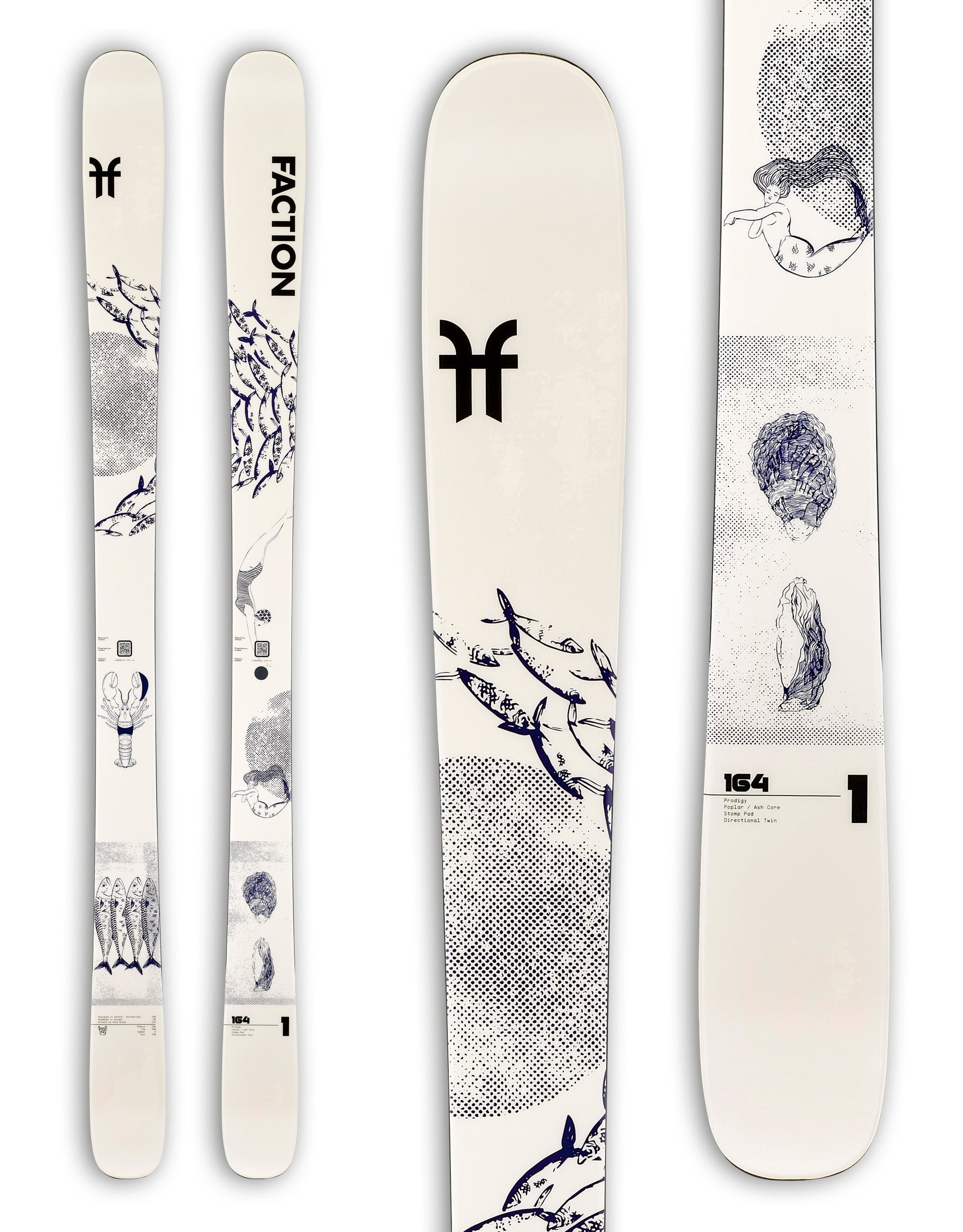 Faction Prodigy 1X Women's Skis - Empowering Control | aussieskier.com