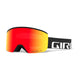 Giro Axis Asian Fit Ski Goggles-Asian Fit-Black Wordmark / Vivid Ember Lens + Vivid Infrared Spare Lens-aussieskier.com