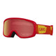 Giro Buster Kids Ski Goggles-Red Geo Camo / Amber Scarlett Lens-aussieskier.com