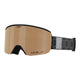 Giro Ella Womens Ski Goggles-Standard Fit-Black Monoram / Vivid Rose Gold Lens + Vivid Infrared Spare Lens-aussieskier.com