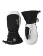 Hestra Army Leather Gore Tex Mittens-6-Black / White-aussieskier.com