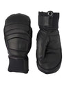 Hestra Leather Fall Line Ski Mittens-6-Black-aussieskier.com