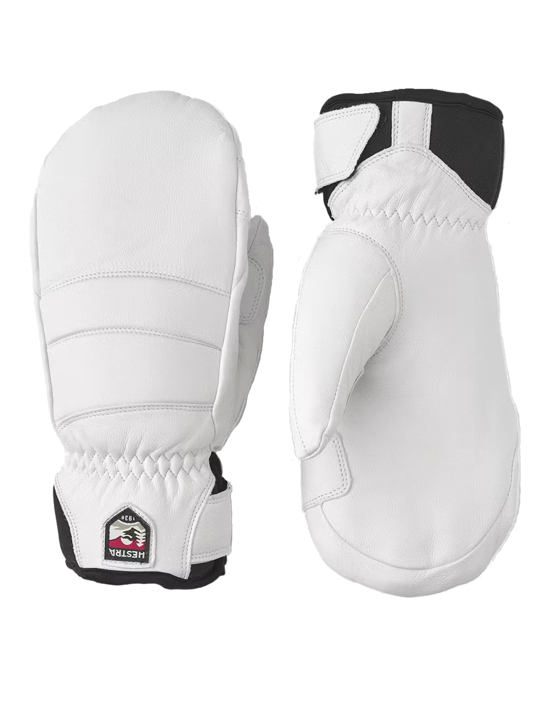 Hestra Womens Leather Ski Mittens - Premium Warmth