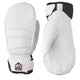 Hestra Womens Leather Fall Line Ski Mittens-6-White-aussieskier.com