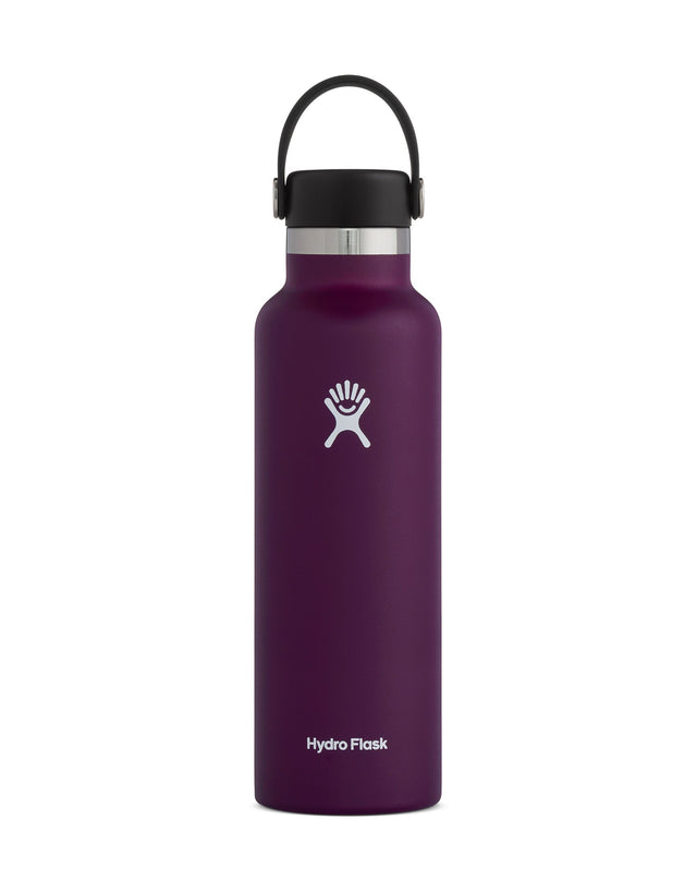 Hydro Flask Standard 21oz Insulated Drink Bottle (621ml)-Eggplant-aussieskier.com