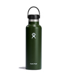 Hydro Flask Standard 21oz Insulated Drink Bottle (621ml)-Olive-aussieskier.com