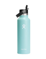 Hydro Flask Standard 21oz Insulated Drink Bottle with Flex Straw Cap (621ml)-Dew-aussieskier.com