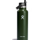 Hydro Flask Standard 21oz Insulated Drink Bottle with Flex Straw Cap (621ml)-Olive-aussieskier.com