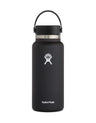 Hydro Flask Wide 32oz Insulated Drink Bottle (946ml)-Black-aussieskier.com