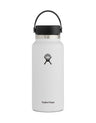 Hydro Flask Wide 32oz Insulated Drink Bottle (946ml)-White-aussieskier.com