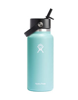 Hydro Flask Wide 32oz Insulated Drink Bottle with Flex Straw Cap (946ml)-Dew-aussieskier.com