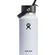 Hydro Flask Wide 32oz Insulated Drink Bottle with Flex Straw Cap (946ml)-White-aussieskier.com