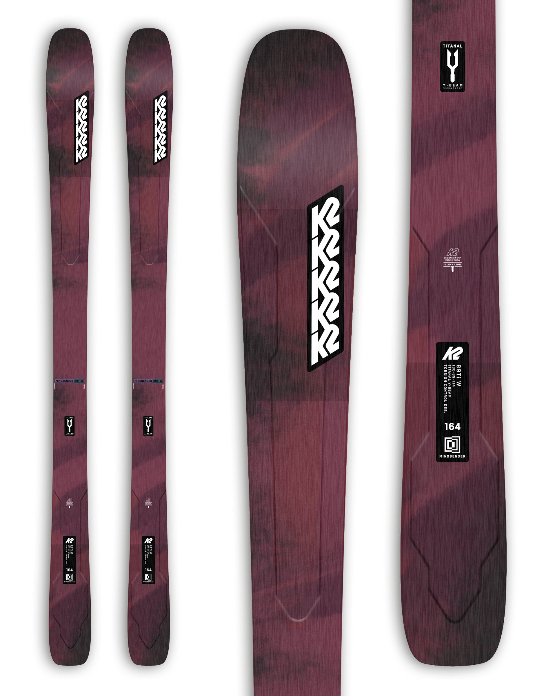 K2 Mindbender 89 Ti Alliance Skis - Versatile Performance K2 Mindbender 89 Ti Alliance Skis - Versatile Performance